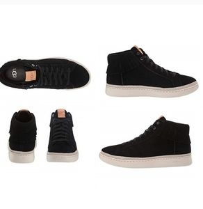 Ugg Australia Cali High Suede Fringe Sneaker Brand New